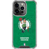 NBA Boston Celtics Green Primary Logo iPhone 16 Pro Clear Case